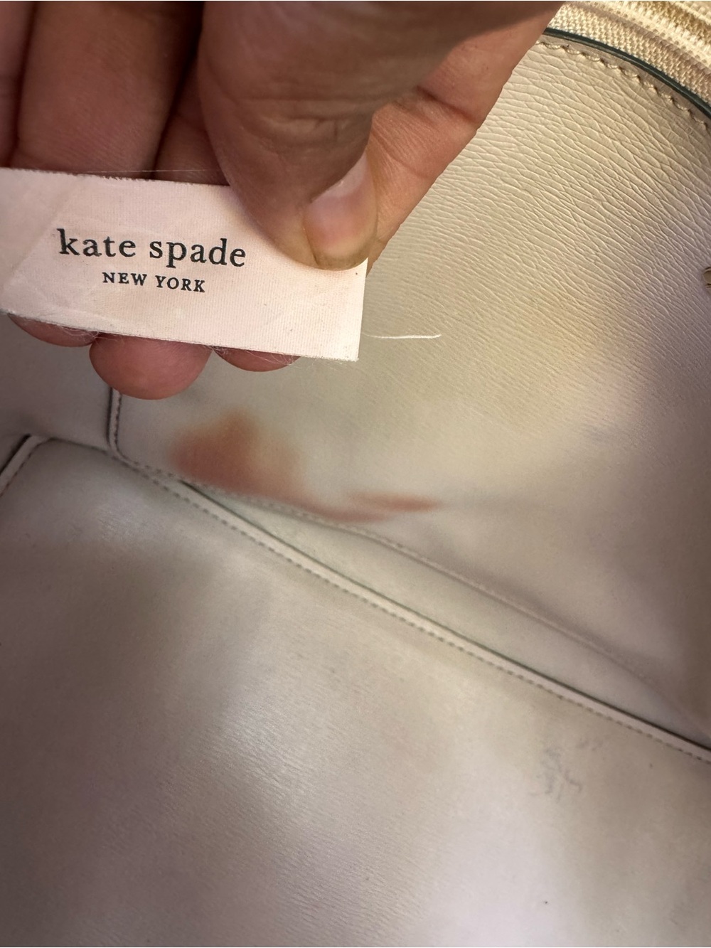 kate spade Forest Green Leather Tote - Picture 8 of 12